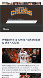 Mobile Screenshot of ameshighhoops.com